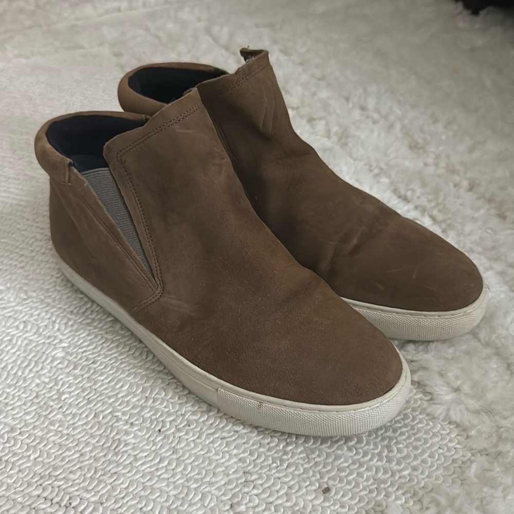 Suede shoes